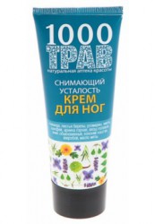 Крем для ног 1000 трав Снимающий усталость 75 мл
