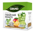 Чай, Grand Supreme (Гранд Суприм) 1.8 г №20 Гавайский мохито с ярлычками пирамидки